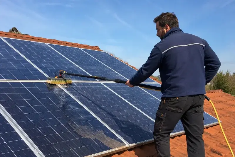 Nettoyage et entretien de panneaux solaires à Mundolsheim